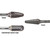 WALTER 01V035 - 1/2" x 1-1/8" Shape 14° Included Angle Double Cut Carbide Burr 1/4" Shank