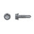 ITW 108700 -  #12-14 x 3/4'' Teks 3 Steel-to-Steel Self-Drilling Screws, Hex Washer, Climaseal, 5000ct