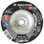 WALTER 08H457 - 4-1/2" x 1/8" HP XX Grinding Wheel Type 27S, Spin-On