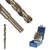 WALTER 01R230 - 15/32" SST+ 135° Cobalt Silver & Deming Drill Bit Reduced Shank, 5-15/16" OAL