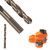 WALTER 01A023 - 23/64" SST 118° Cobalt Jobber Drill Bit, 4-15/16" OAL