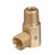 Western 254 - 1/4" x 9/16-18 LH, Oxygen Adapter Fitting, B-Size