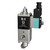 GRACO 2011320 - iQ Dispense Valve, Snuff Back, Ambient, NPT Tip, 45° Outlet, 0in (000mm) Nozzle, Direct Mount Solenoid