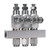 GRACO 24F546 GL-43 Oil Injector, Carbon Steel, 3-Injector Manifold 1/8 BSPP x 6 mm