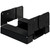 Simpson Strong-Tie ABA66PC - Outdoor Accents ZMAX, Black Powder-Coated Adjustable Standoff Post Base for 6x6