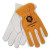 ARMOUR GUARD AG1414L - Pearl Cowhide Palm Glove Unlined Size L