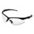 ARMOUR GUARD AG25679 - Fog Free Safety Glasses Clear Lens, Black Frame