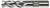 ALFA SECCL151041 - 1" x 1 USA HSS, 4-Flute CC Single End Long End Mill
