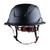 Lift Safety RADIX FB Full Brim Non-Vented Safety Helmet w/ Twiceme, ANSI Z89.1 Type 2 Class E (Black Patriot)