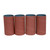 JET 575944  - Spindle Sanding Sleeves 3" x 5-1/2", 150 Grit (4 pack)