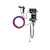 GRACO 24F156 - 30:1 Merkur ES Air Assisted Package, 0.4 gpm (1.5 lpm) fluid flow, wall mount, w/ PerfermAA 50 gun, suction hose, & plated steel
