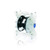 GRACO D52911 - Husky 515 PP 1/2" NPT Standard Pump, PP Center Section, PP Seats, PTFE Balls & PTFE Diaphragm