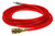 Coilhose PFE5100TR15X Flexeel Hose 5/16" x 100' Industrial Coupler/Connector Red
