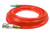 Coilhose PFE6100TR59C Flexeel Hose 3/8" x 100' 3/8" Automotive Coupler/Connector Red