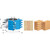 Amana 999 Carbide Tipped 3-Wing Finger Joint 2-7/8 D x 1-1/2 CH x 1/2 & 3/4 Bore Shaper Cutter