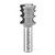 Amana 54216 Carbide Tipped Variable Beading 9/64 x 7/64 x 1/16 R x 7/8 D x 1-1/16 CH x 1/2" Shank Router Bit