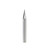 Amana 40784 Carving Liner 22 Deg x 1/4 D x 0.648 CH x 1/4 Shank x 2-1/2" Single Flute Router Bit