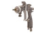 GRACO 289254 - Finex Air Spray Pressure Feed Gun, Conventional .055" Needle / Nozzle Size, Aluminum, 100 PSI