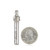 Amana MR0110 Miniature 3/32 R Corner Rounding w/ 3/16 D Ball Bearing x 3/8 D x 3/8 CH x 1/4" Shank Carbide Tipped Router