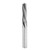 Amana 46133 Carbide Tipped Roughing Spiral, Multi-Flute 1/4 D x 1 CH x 1/4 Shank x 2-9/16" Router Bit for Composite Mate