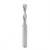 Amana 46414 Spiral Plunge 7/32 D x 1 CH x 1/4 Shank x 2-1/2" 2 Flute Down-Cut Router Bit