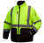 Pyramex RJR3310L Hi-Vis Lime Quilted Jacket, 4-in-1, Size Large