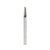 Amana BURS-210 Radius Cone Shape 1/8 D x 3/8 CH x 1/8 Shank x 1-1/2" Double Cut SL Burr Bit