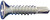 Daggerz FPSDZ081104 - #8 x 1-1/4" Phillips Flat Head Self-Drill Screws Zinc 5000ct