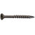 Daggerz ACQSTAR1050D - #10 x 5" Deck-Pro Star Flat w/Nibs Deck Screws Dark 1000ct
