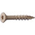 Daggerz ACQSTAR081158 - #8 x 1-5/8" Deck-Pro Star Flat w/Nibs Deck Screws Tan 5000ct