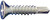 Daggerz FPSDZ1210 - #12 x 1" Phillips Flat Head Self-Drill Screws Zinc 3500ct