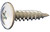Daggerz MTSZ0800916 - #8 x 9/16" Phillips Modified Truss Wafer Sharp Screws Zinc 10000ct