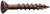 Daggerz DLFLPHL08100 - #8 x 1 Dagger-Lok Phillips Flat w/Nibs Coarse Wood Screws Lubricized 10000ct