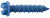 Daggerz CONHB-14334 - 1/4 x 3-3/4" Dagger-Con Hex Washer Concrete Screws Bulk Blue 500ct
