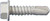 Daggerz SDCTSLV1410 - #14 x 1" Hex Washer Head Self-Drill Screws Dagger-Guard 2500ct