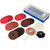 PFERD 48192 COMBICLICK Surface Finishing Set 4-1/2" Discs, 5/8-11 Backing Pad