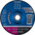 PFERD 61605 7" x 1/4" Grinding Wheel, 7/8" AH ZA 30 S SG - Type 27