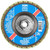 PFERD 43290 5" POLIVLIES Non-Woven Flap Disc 5/8-11 Thread - Fine Grade