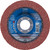 PFERD 67646 4-1/2" x 7/8" POLIFAN CURVE Flap Disc SGP-ALU for Alum. 40G Large Radius