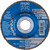 PFERD 62233 4-1/2" x 7/8" POLIFAN Flap Disc - Conical SG Aluminum Oxide COOL 80G