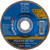 PFERD 60637 5" x 7/8" POLIFAN Flap Disc - Conical PSF-EXTRA Zirconia 120G