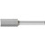 PFERD 24283 Carbide Bur, Cylind. (End Cut), DIA Cut 1/2" x 1" x 1/4" Shank, SB-5