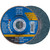 PFERD 62014 4-1/2" x 7/8" POLIFAN Flap Disc - Flat PSF Zirconia 40G