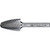 PFERD 24763 Carbide Bur - Tree Shape, DIA Cut 3/4" x 1_" x 1/4" Shank - SF-14