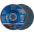 PFERD 62184 5" x 7/8" POLIFAN Flap Disc - Flat Z SG POWER STEELOXG Zirconia 60G