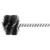 PFERD 83377 1-1/2" Power Tube Brush .008 CS Wire, 1/4" Stem, SS/SS