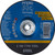PFERD 60017 7" x 1/4" Grinding Wheel 5/8-11 A 24 R PSF- STEEL Type 27