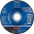 PFERD 61583 5" x 1/4" Grinding Wheel 7/8" AH WHISPER A 46 H SGP