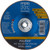 PFERD 62083 7" x 5/8-11 POLIFAN Flap Disc - Conical PSF Zirconia 80G