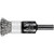 PFERD 83026 1/2" Banded Crimped Wire End Brush .010 SS Wire, 1/4" Shank